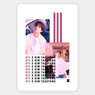 Kpop Designs V BTS Magnet